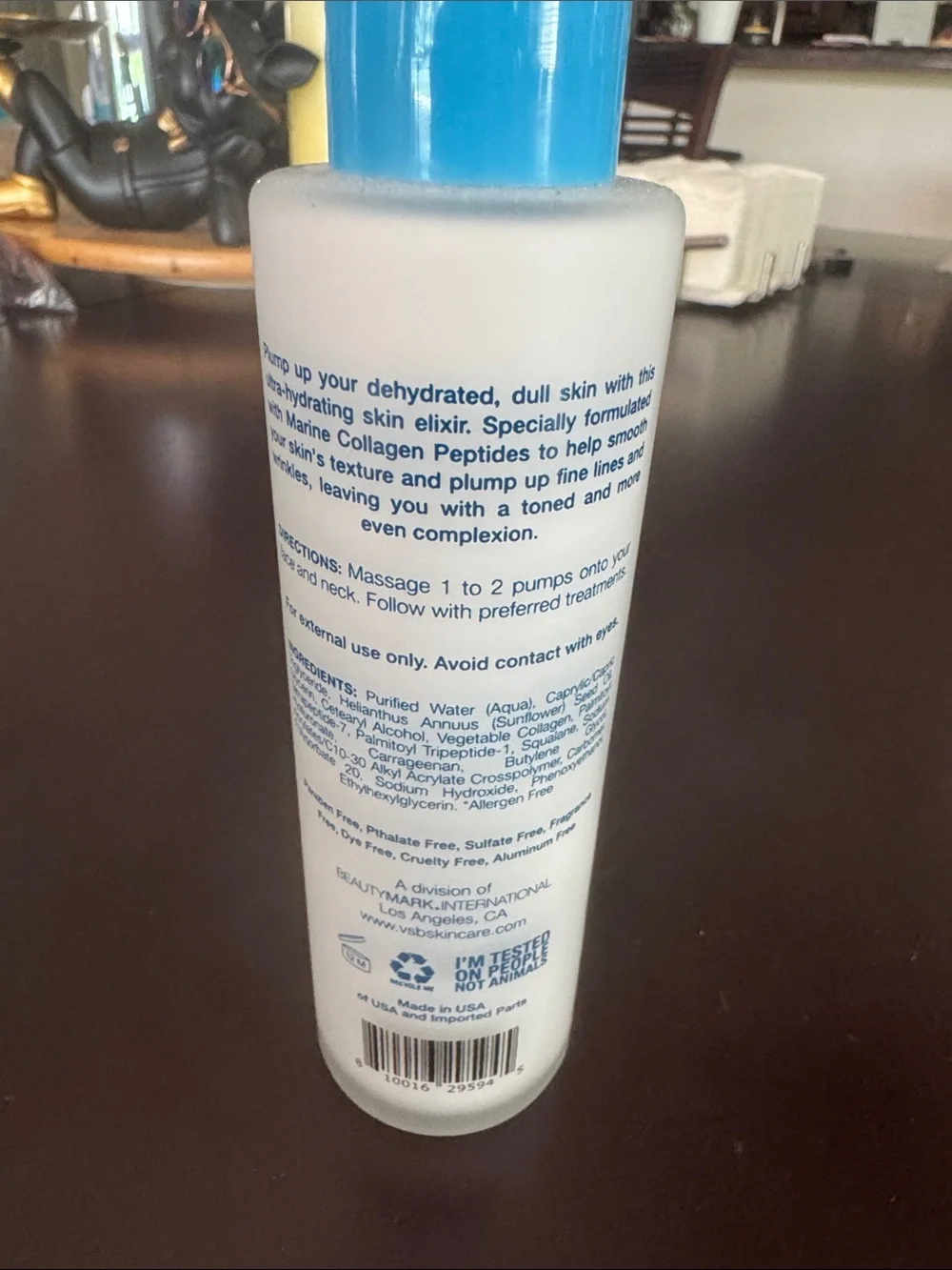 Vitamins and Sea Beauty Plumping Facial Elixir - collagen